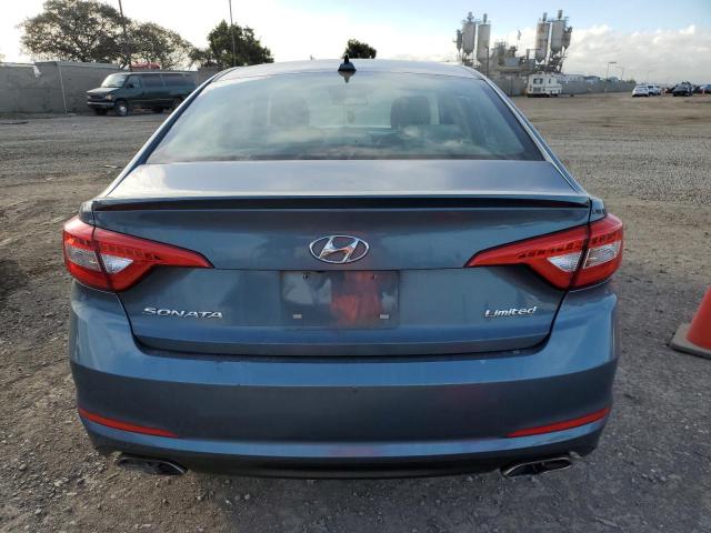 5NPE34AFXFH246654 - 2015 HYUNDAI SONATA SPORT GREEN photo 6