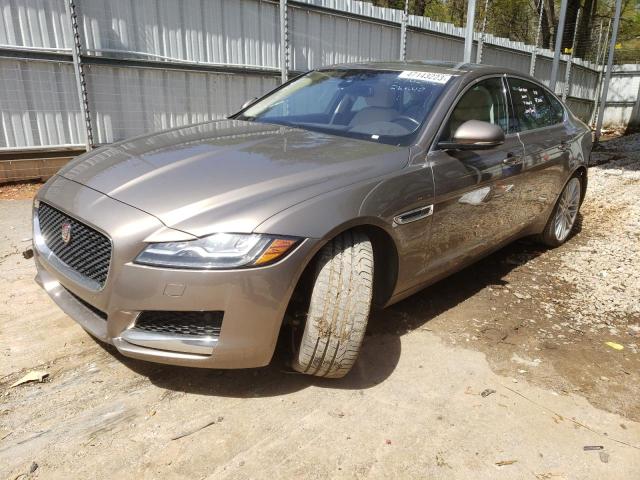 SAJBE4BV5HCY35842 - 2017 JAGUAR XF PRESTIGE SILVER photo 1