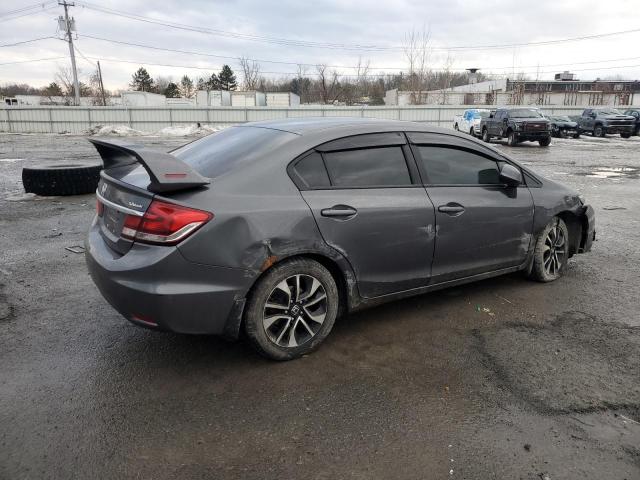 2HGFB2F96DH551803 - 2013 HONDA CIVIC EXL ნაცრისფერი ფოტო 3