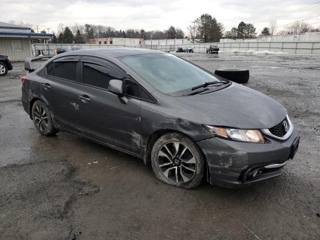 2HGFB2F96DH551803 - 2013 HONDA CIVIC EXL ნაცრისფერი ფოტო 4