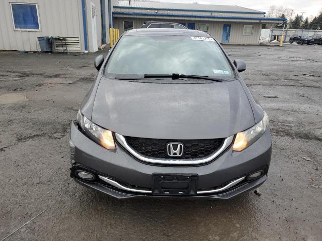 2HGFB2F96DH551803 - 2013 HONDA CIVIC EXL ნაცრისფერი ფოტო 5