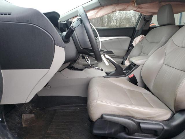 2HGFB2F96DH551803 - 2013 HONDA CIVIC EXL ნაცრისფერი ფოტო 7