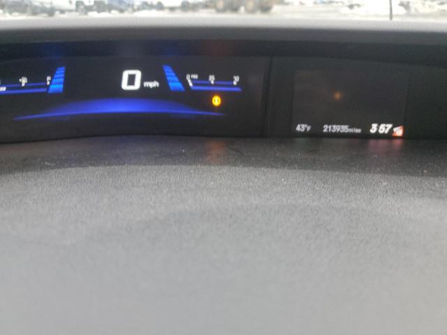 2HGFB2F96DH551803 - 2013 HONDA CIVIC EXL ნაცრისფერი ფოტო 9