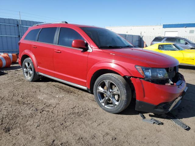 3C4PDCGG0FT606286 - 2015 DODGE JOURNEY CROSSROAD RED photo 4