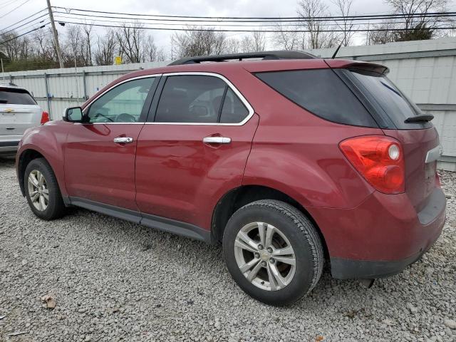 2GNALDEK8C6302250 - 2012 CHEVROLET EQUINOX LT MAROON photo 2