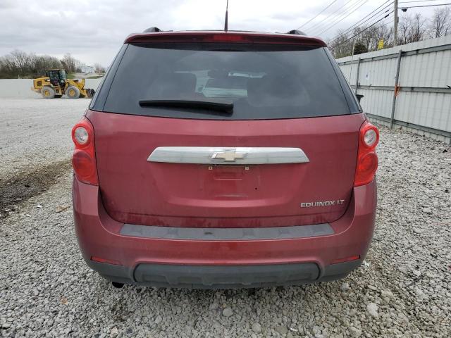 2GNALDEK8C6302250 - 2012 CHEVROLET EQUINOX LT MAROON photo 6