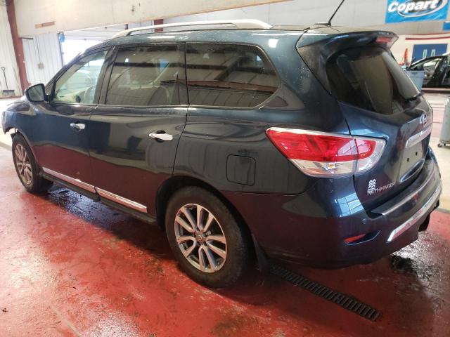 5N1AR2MM6FC706251 - 2015 NISSAN PATHFINDER S 蓝色 照片 2