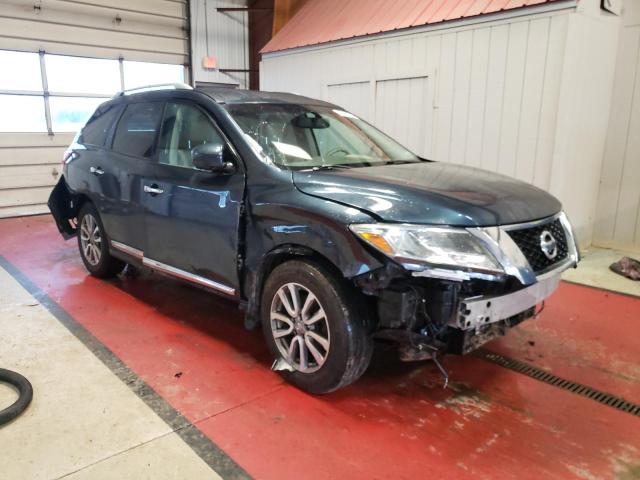 5N1AR2MM6FC706251 - 2015 NISSAN PATHFINDER S 蓝色 照片 4