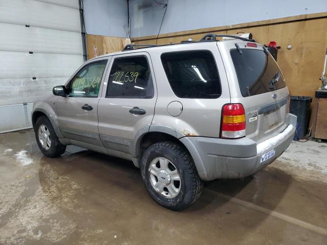 1FMYU03141KB14564 - 2001 FORD ESCAPE XLT BEIGE photo 2