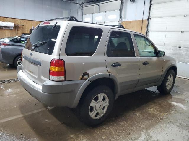 1FMYU03141KB14564 - 2001 FORD ESCAPE XLT BEIGE photo 3