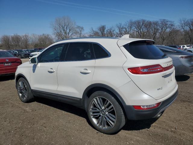 5LMTJ3DH3GUJ15909 - 2016 LINCOLN MKC RESERVE WHITE photo 2