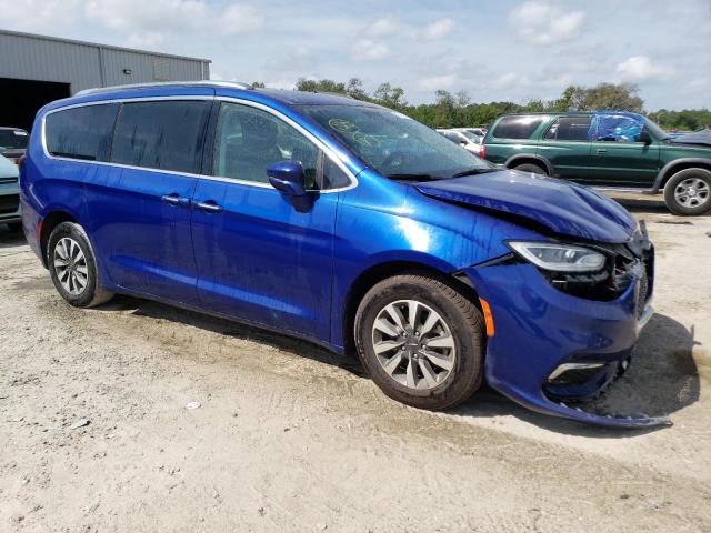 2C4RC1BG3MR520297 - 2021 CHRYSLER PACIFICA TOURING L BLUE photo 4