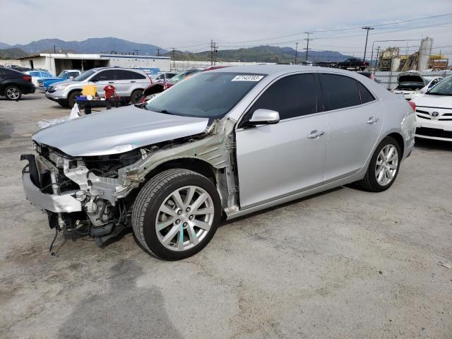 1G11H5SL5EF123274 - 2014 CHEVROLET MALIBU LTZ ვერცხლისფერი ფოტო 1