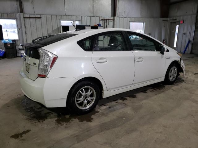 JTDKN3DU0B0278702 - 2011 TOYOTA PRIUS WHITE photo 3