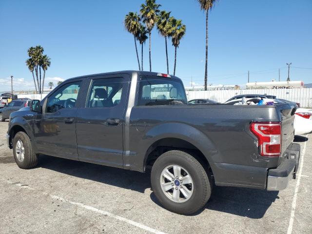 1FTEW1CP4JKD21497 - 2018 FORD F150 SUPERCREW GRAY photo 2