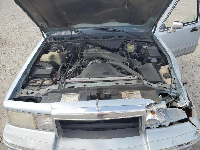 1LNLM81WXNY687043 - 1992 LINCOLN TOWN CAR EXECUTIVE Կապույտ լուսանկար 11