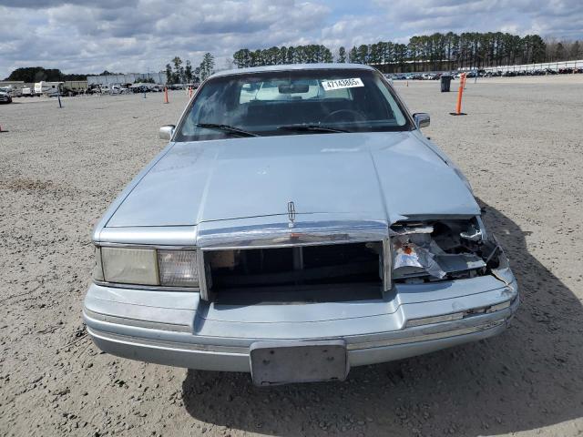 1LNLM81WXNY687043 - 1992 LINCOLN TOWN CAR EXECUTIVE Կապույտ լուսանկար 5