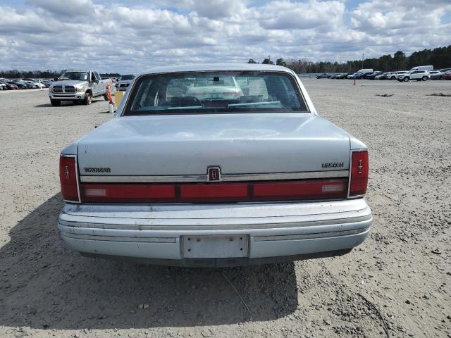 1LNLM81WXNY687043 - 1992 LINCOLN TOWN CAR EXECUTIVE Կապույտ լուսանկար 6