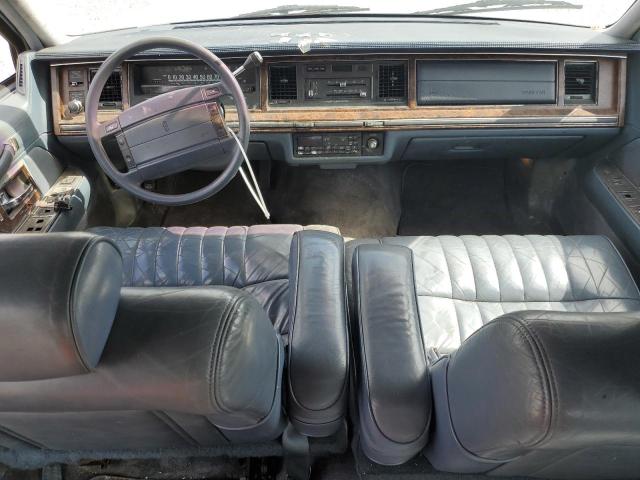 1LNLM81WXNY687043 - 1992 LINCOLN TOWN CAR EXECUTIVE Կապույտ լուսանկար 8