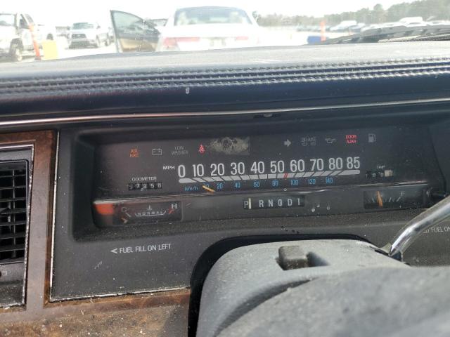 1LNLM81WXNY687043 - 1992 LINCOLN TOWN CAR EXECUTIVE Կապույտ լուսանկար 9