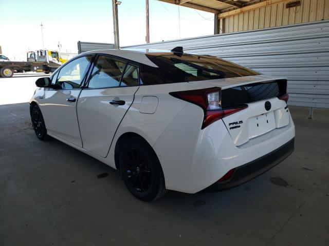 JTDL9MFU3N3035898 - 2022 TOYOTA PRIUS LE WHITE photo 2