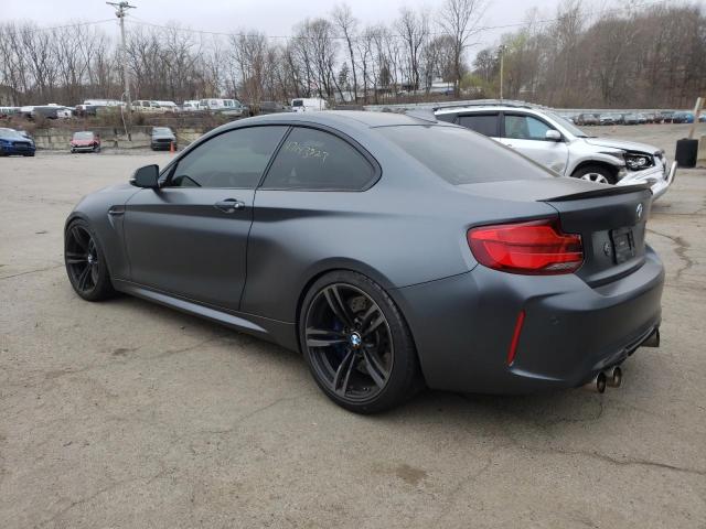 WBS1J5C54J7B70100 - 2018 BMW M2 GRAY photo 2