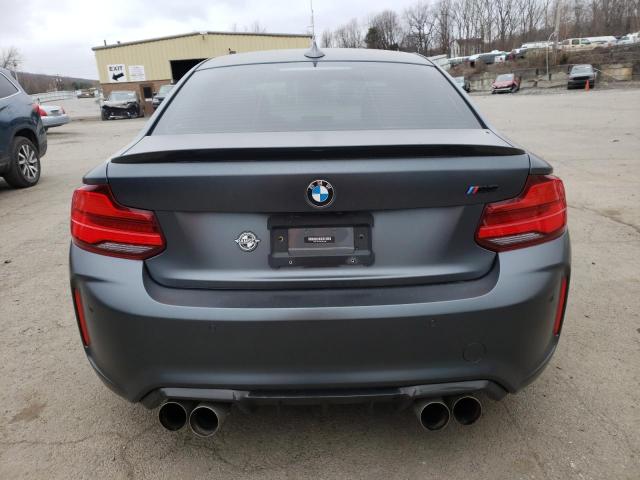 WBS1J5C54J7B70100 - 2018 BMW M2 GRAY photo 6