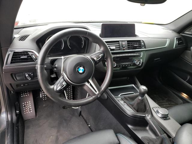 WBS1J5C54J7B70100 - 2018 BMW M2 GRAY photo 8