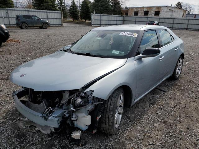 YS3GN4AR8B4004547 - 2011 SAAB 9-5 TURBO SILVER photo 1