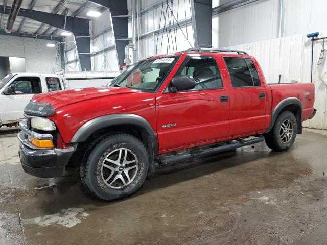 1GCDT13X43K172399 - 2003 CHEVROLET S TRUCK S10 RED photo 1