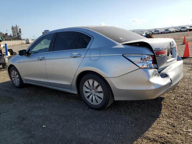 1HGCP2F39CA087676 - 2012 HONDA ACCORD LX SILVER photo 2