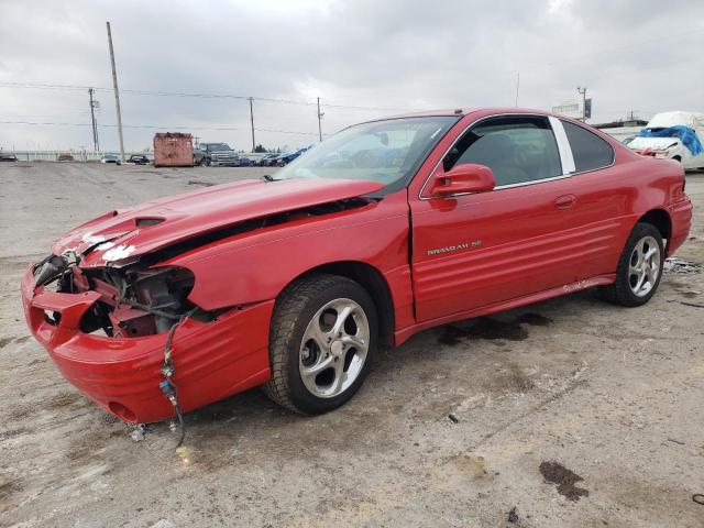 1G2NF12F72C121027 - 2002 PONTIAC GRAND AM SE1 RED photo 1