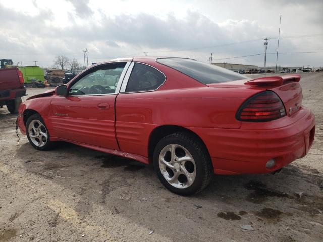 1G2NF12F72C121027 - 2002 PONTIAC GRAND AM SE1 RED photo 2