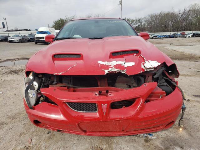 1G2NF12F72C121027 - 2002 PONTIAC GRAND AM SE1 RED photo 5