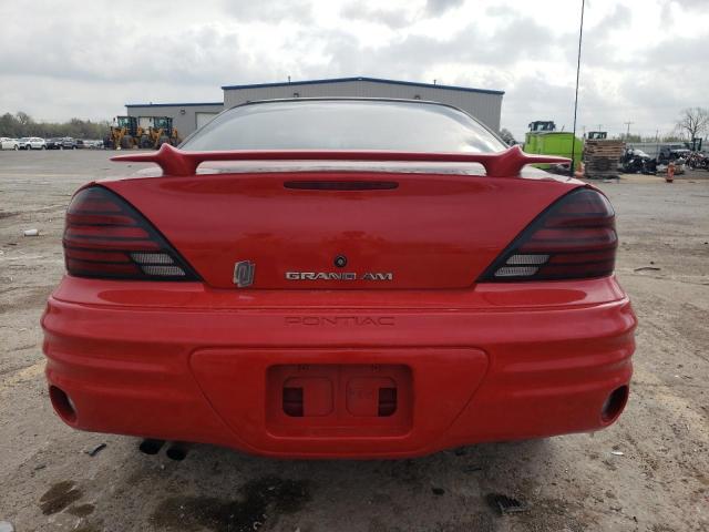 1G2NF12F72C121027 - 2002 PONTIAC GRAND AM SE1 RED photo 6