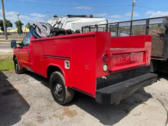 1FDSF34L73EB96907 - 2003 FORD F350 SRW SUPER DUTY RED photo 3