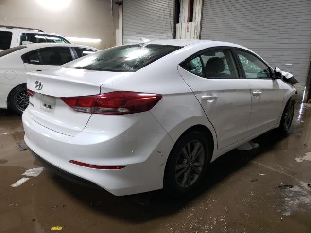 5NPD84LF9JH336820 - 2018 HYUNDAI ELANTRA SEL WHITE photo 3