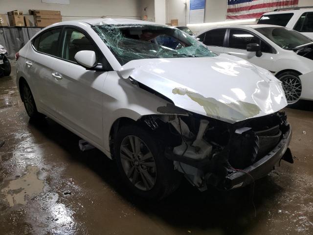 5NPD84LF9JH336820 - 2018 HYUNDAI ELANTRA SEL WHITE photo 4