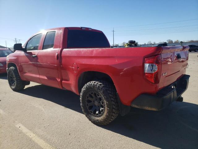 5TFUM5F1XEX056125 - 2014 TOYOTA TUNDRA DOUBLE CAB SR/SR5 RED photo 2