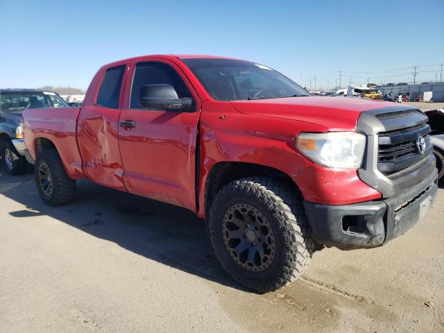5TFUM5F1XEX056125 - 2014 TOYOTA TUNDRA DOUBLE CAB SR/SR5 RED photo 4