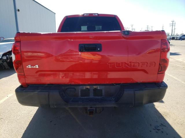 5TFUM5F1XEX056125 - 2014 TOYOTA TUNDRA DOUBLE CAB SR/SR5 RED photo 6
