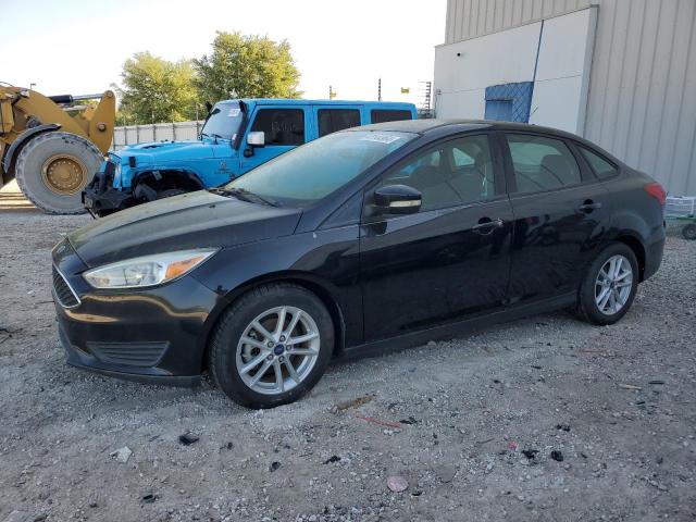 1FADP3FE7HL242026 - 2017 FORD FOCUS SE BLACK photo 1