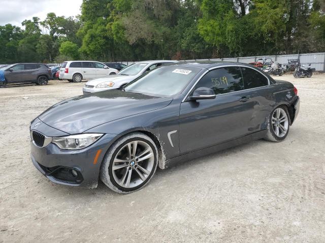WBA3V7C5XEJ873073 - 2014 BMW 428 I SULEV GRAY photo 1