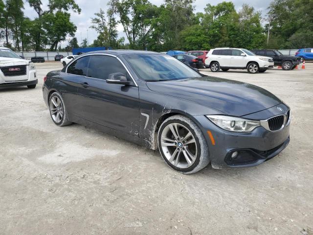 WBA3V7C5XEJ873073 - 2014 BMW 428 I SULEV GRAY photo 4