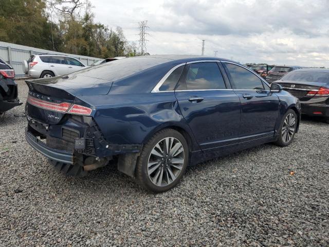 3LN6L5F91HR637605 - 2017 LINCOLN MKZ RESERVE ლურჯი ფოტო 3