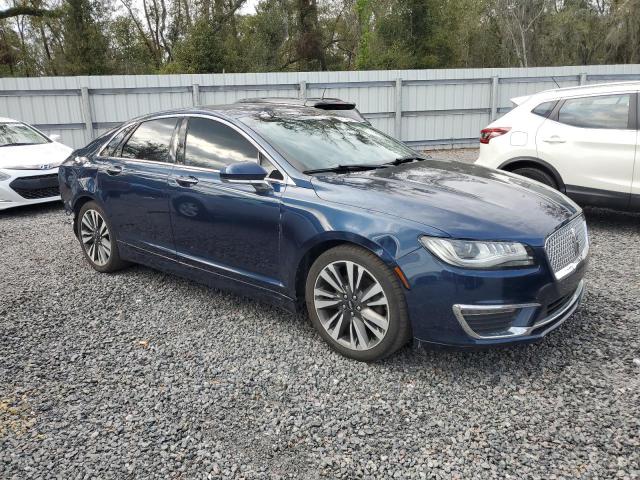 3LN6L5F91HR637605 - 2017 LINCOLN MKZ RESERVE ლურჯი ფოტო 4