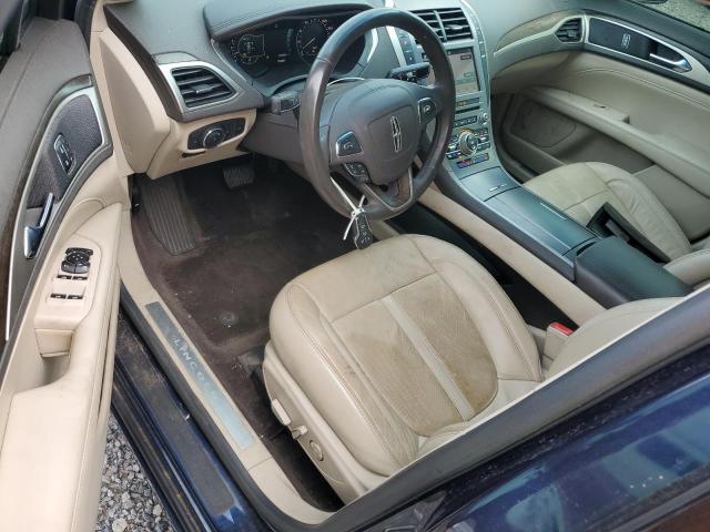 3LN6L5F91HR637605 - 2017 LINCOLN MKZ RESERVE ლურჯი ფოტო 8