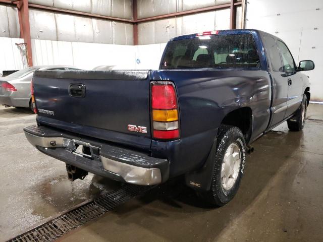 2GTEK19B551267401 - 2005 GMC NEW SIERRA K1500 BLUE photo 3