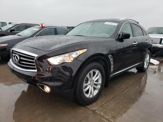 JN8CS1MU1DM141074 - 2013 INFINITI FX37 BLACK photo 1