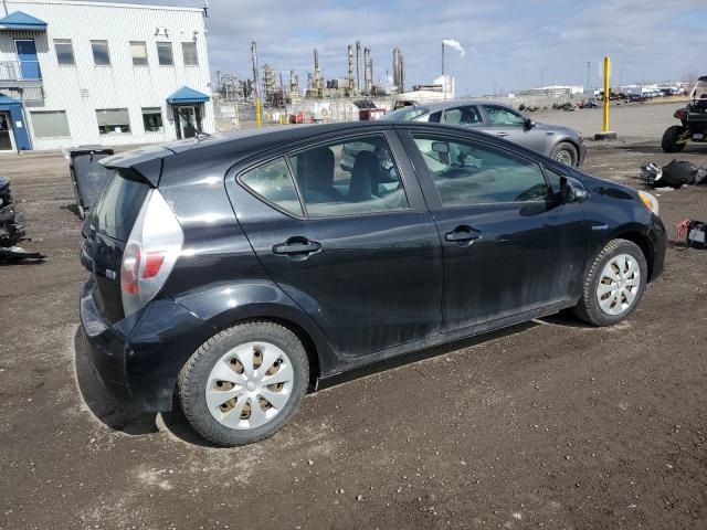 JTDKDTB33D1540187 - 2013 TOYOTA PRIUS C BLACK photo 3